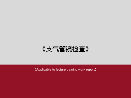 《支气管镜检查》PPT课件