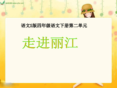 走进丽江(语文)精品PPT教学课件