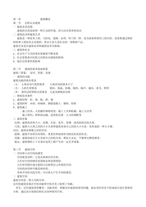 建筑初步