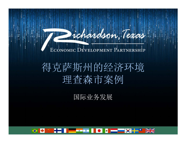 得克萨斯州的经济环境.pdf