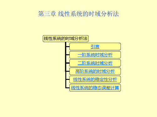 第三章一阶系统