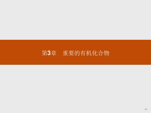 鲁科版高一化学必修2课件有机化合物的性质