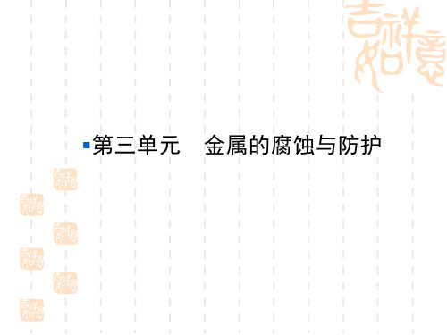 【苏教版】高三化学选修四：专题1-第3单元-金属的腐蚀与防护》ppt课件