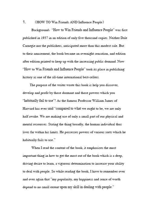 Reading report