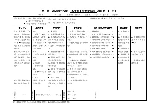 1小学体育公开课双手胯下前抛实心球