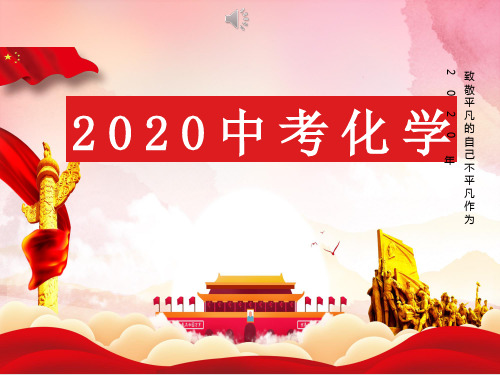 2020中考化学实验方案设计与评价