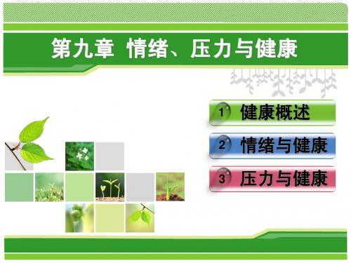 8-情绪、压力与健康