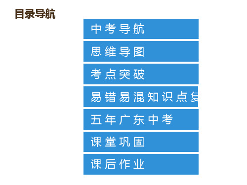 2019年广东中考道德与法治(通用版)：第一单元  心理健康 第二节 心理问题 调控情绪(共126张PPT)
