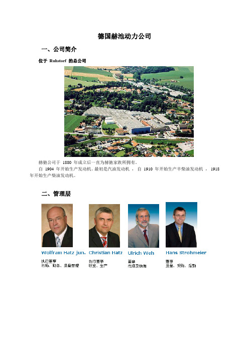 赫池(Hatz)公司