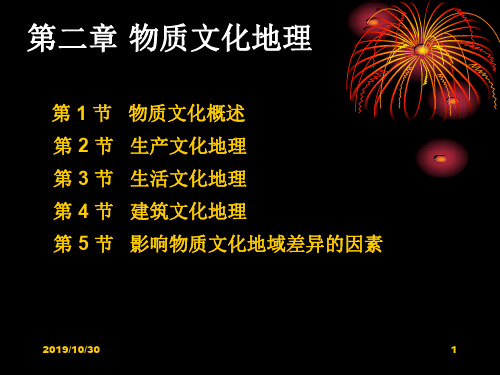文化地理学第二章