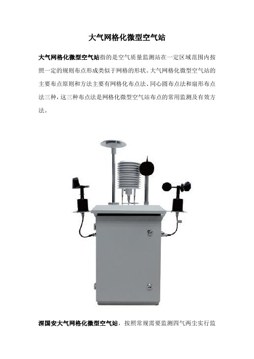 大气网格化微型空气站