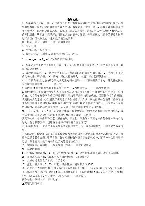 数学文化