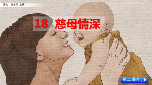 《慈母情深》PPT—人教部编版慈母情深优质课课件2