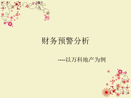 财务预警分析