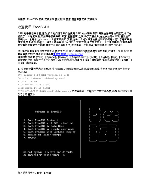 FreeBSD安装