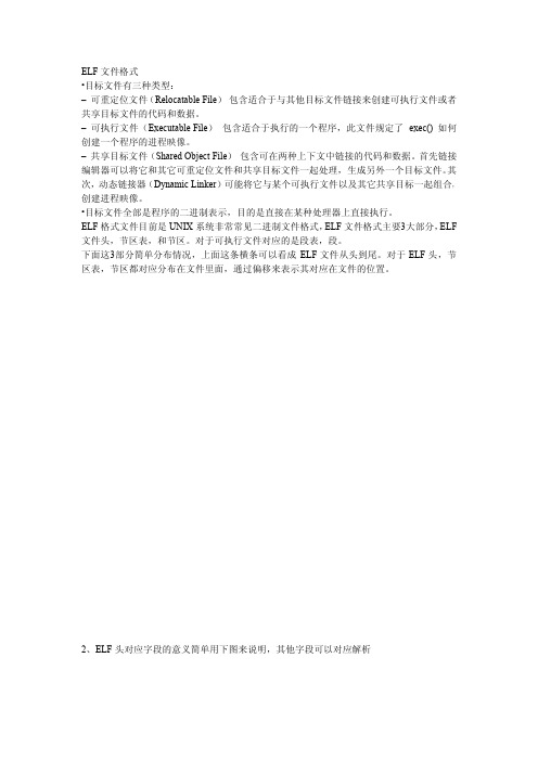 ELF文件格式