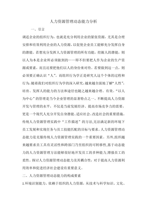 人力资源管理动态能力分析.doc