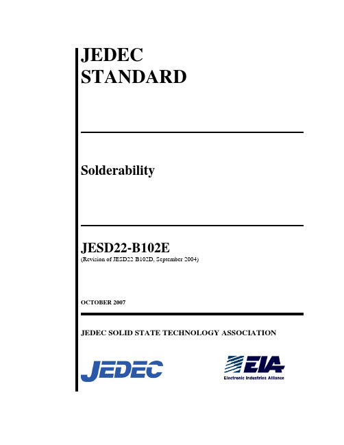 JESD22-B102E (Solderability)