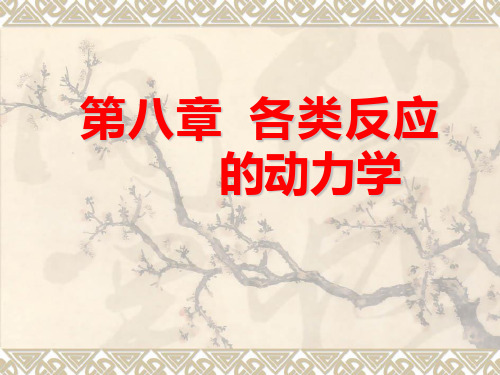 物理化学第八章课件