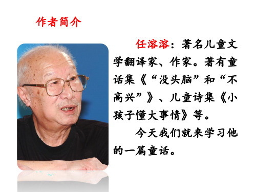 五年级上册语文课件-3没头脑和不高兴 语文S版 (共17张PPT)