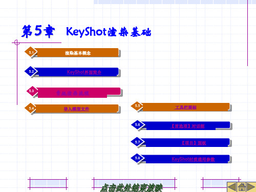 Rhino5.0产品造型设计立体化实例教程 第5章   KeyShot渲染基础