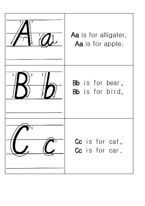 宝宝学习26英文字母