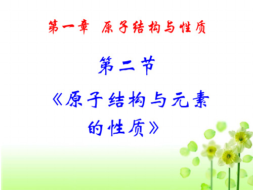 《原子结构》人教版高中化学ppt课件1