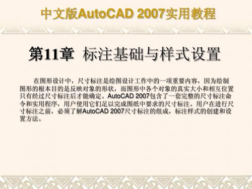 AutoCAD 2007教程   (11-15章)