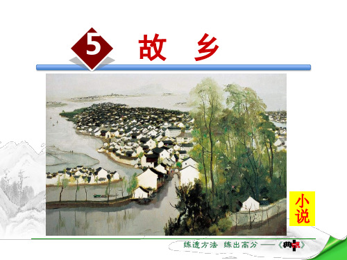 【最新】九年级语文上册苏教版课件：5.故乡(共47张PPT)