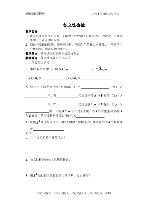 3.1独立性检验