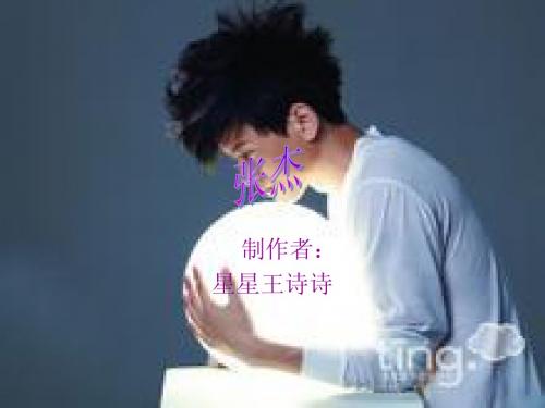张杰PPT