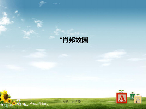 精选-高中语文专题3月是故乡明漂泊的旅人肖邦故园课件苏教版必修1