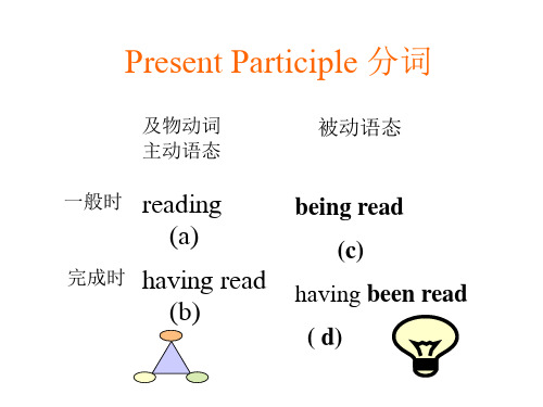 五年级英语分词讲解(PPT)5-2