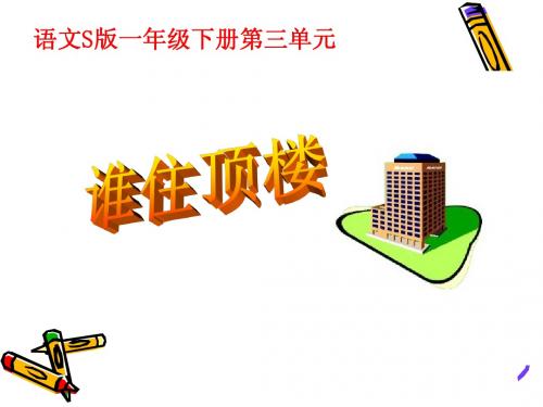 《谁住顶楼》课件