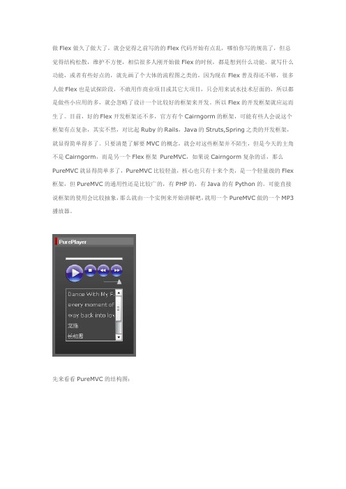 基于PureMVC的一个Flex MP3播放器分析