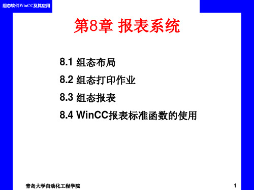 第8章 报表系统