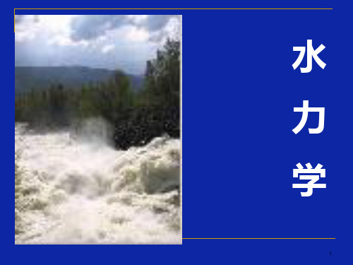 01第一章绪论(给水排水备课版)