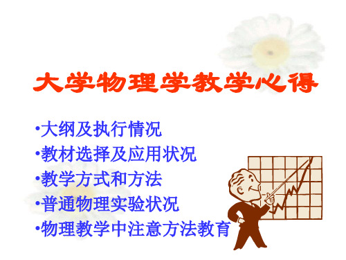 物理说课PPT课件