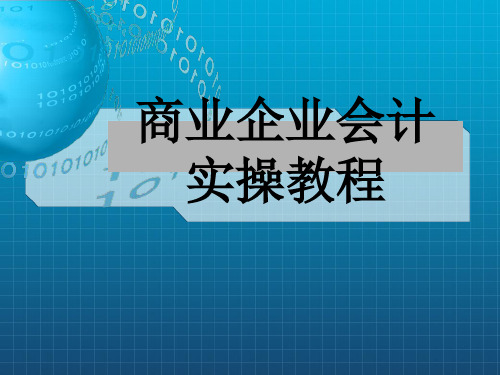 《商业企业会计》PPT课件