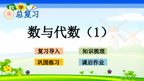 北师大版小学数学二年级下册总复习.1数与代数1PPT课件