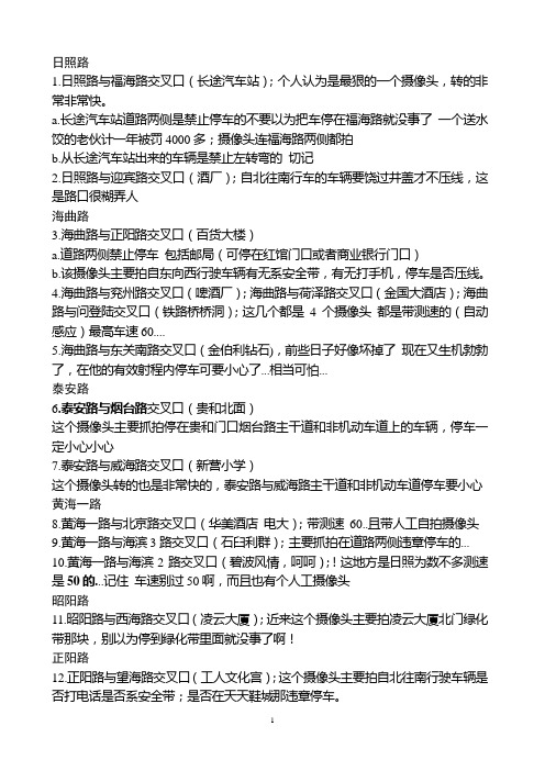 日照电子眼