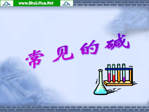 课题1第十单元【常见的碱】PPT课件