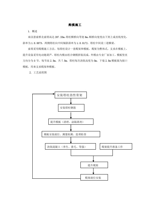 爬模施工详细介绍