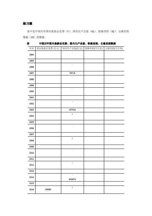 庞皓计量经济学 第二章 练习题及参考解答(第四版)