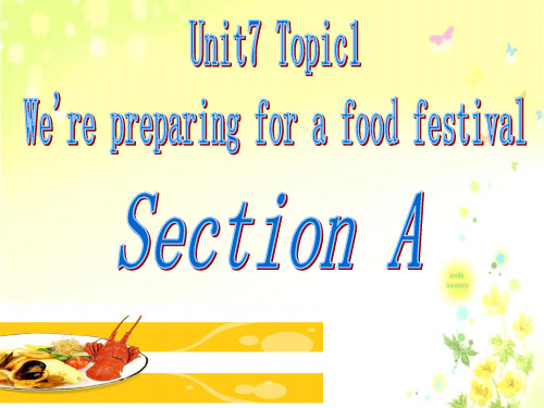 仁爱版八年级英语下Unit 7Topic1 Section A(共28张PPT)