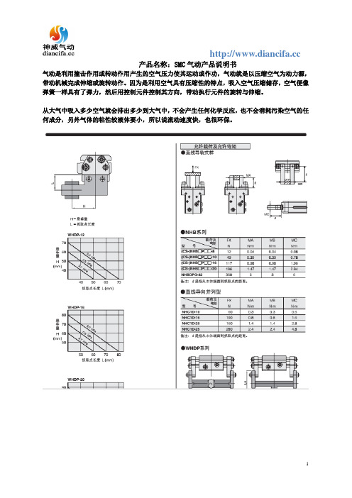 SMC产品选型手册