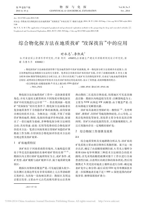 综合物化探方法在地质找矿_攻深找盲_中的应用_时永志