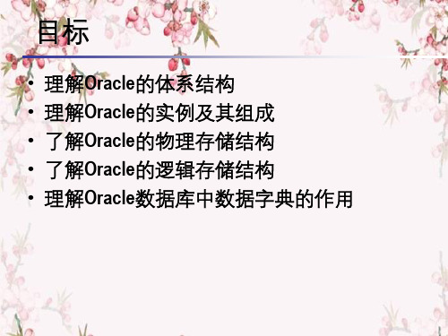 Oracle数据库体系结构