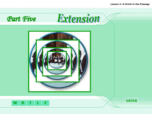 现代大学英语精读l第四册lesson4_extension