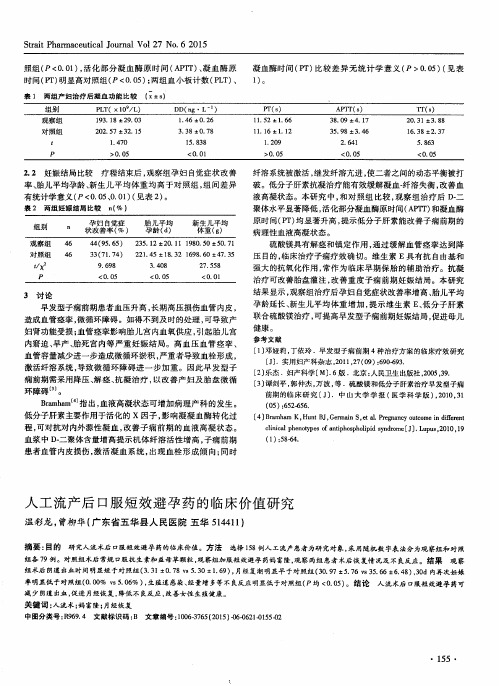 人工流产后口服短效避孕药的临床价值研究
